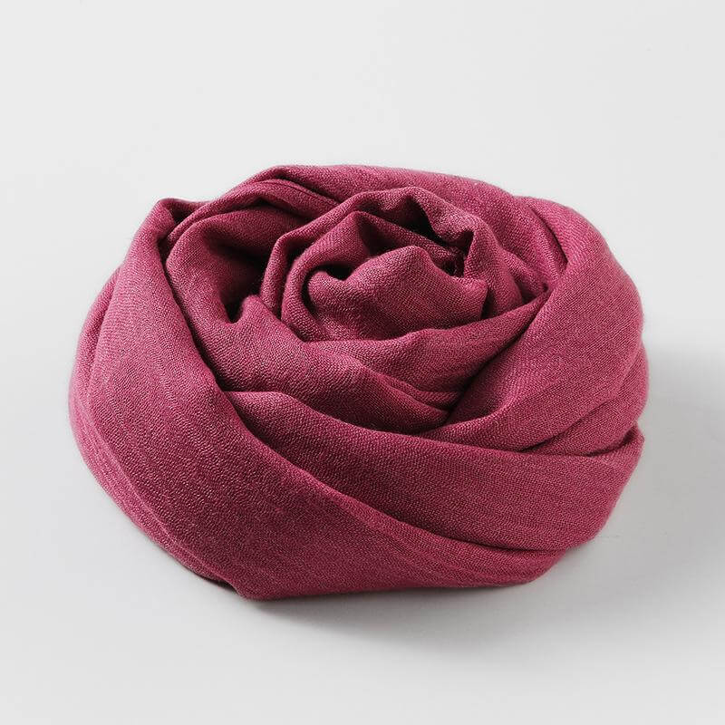 Slubväv scarf | Lätt | Mjuk | Vårscarf | Scarf för kvinnor-Mira Lina