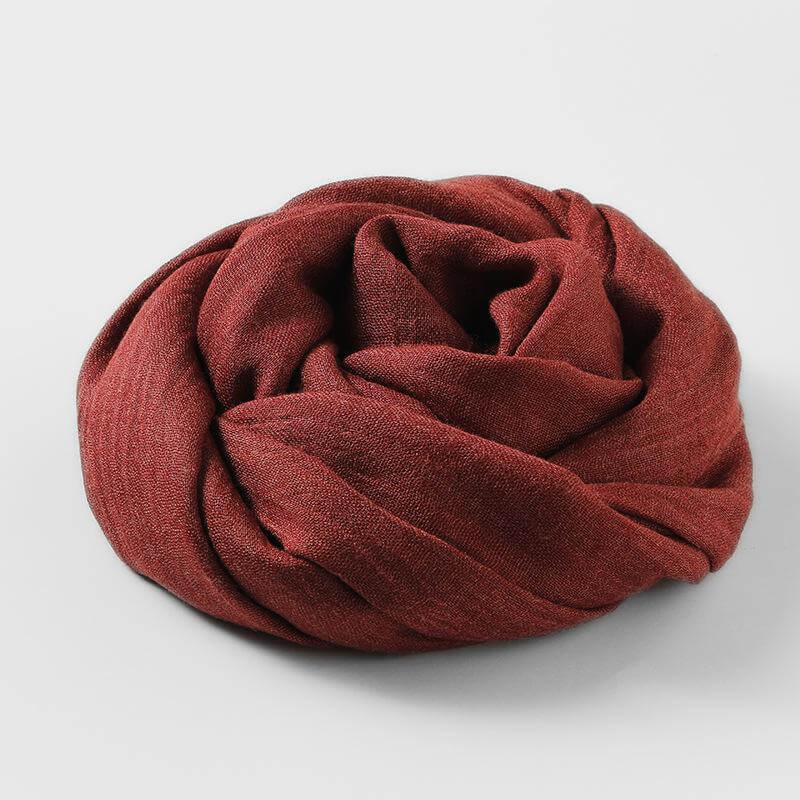 Slubväv scarf | Lätt | Mjuk | Vårscarf | Scarf för kvinnor-Mira Lina