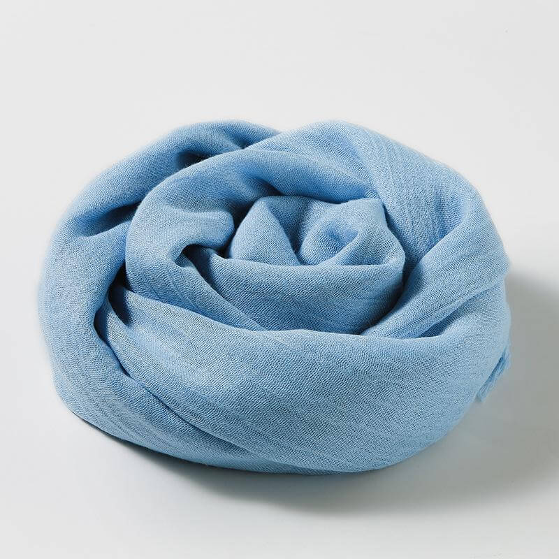 Slubväv scarf | Lätt | Mjuk | Vårscarf | Scarf för kvinnor-Mira Lina