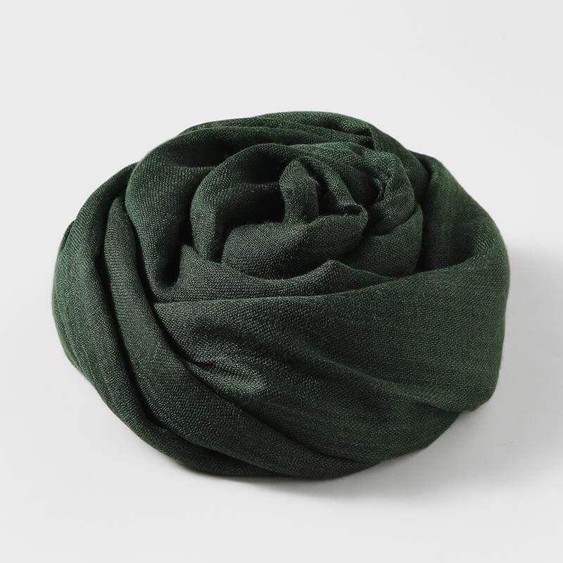 Slubväv scarf | Lätt | Mjuk | Vårscarf | Scarf för kvinnor-Mira Lina
