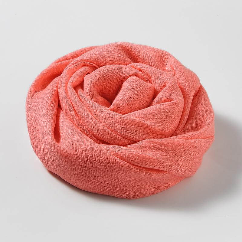 Slubväv scarf | Lätt | Mjuk | Vårscarf | Scarf för kvinnor-Mira Lina