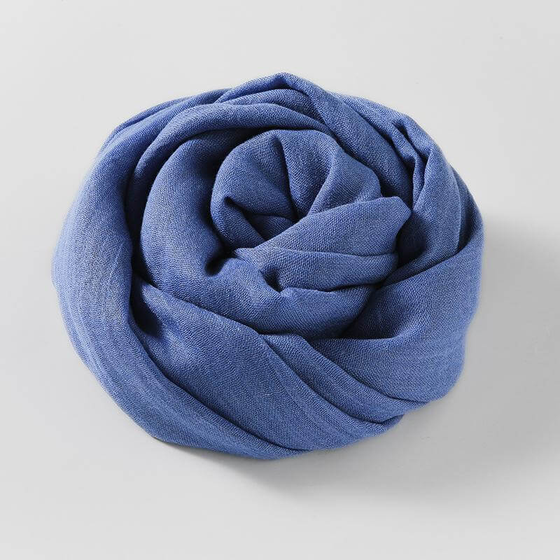 Slubväv scarf | Lätt | Mjuk | Vårscarf | Scarf för kvinnor-Mira Lina