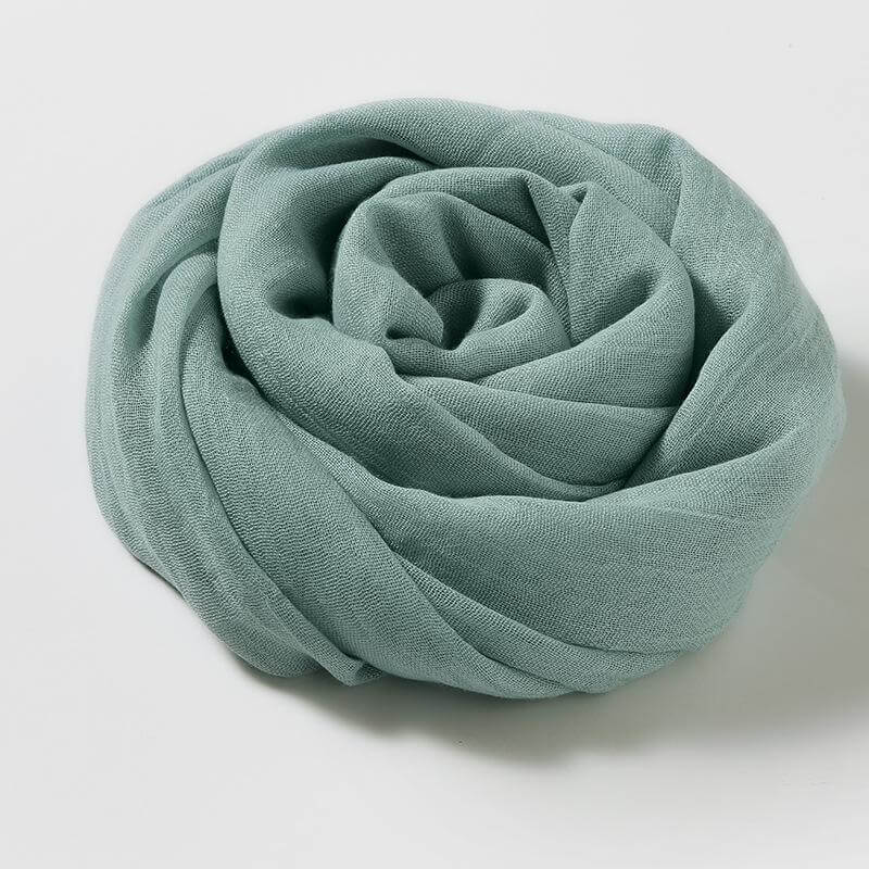 Slubväv scarf | Lätt | Mjuk | Vårscarf | Scarf för kvinnor-Mira Lina