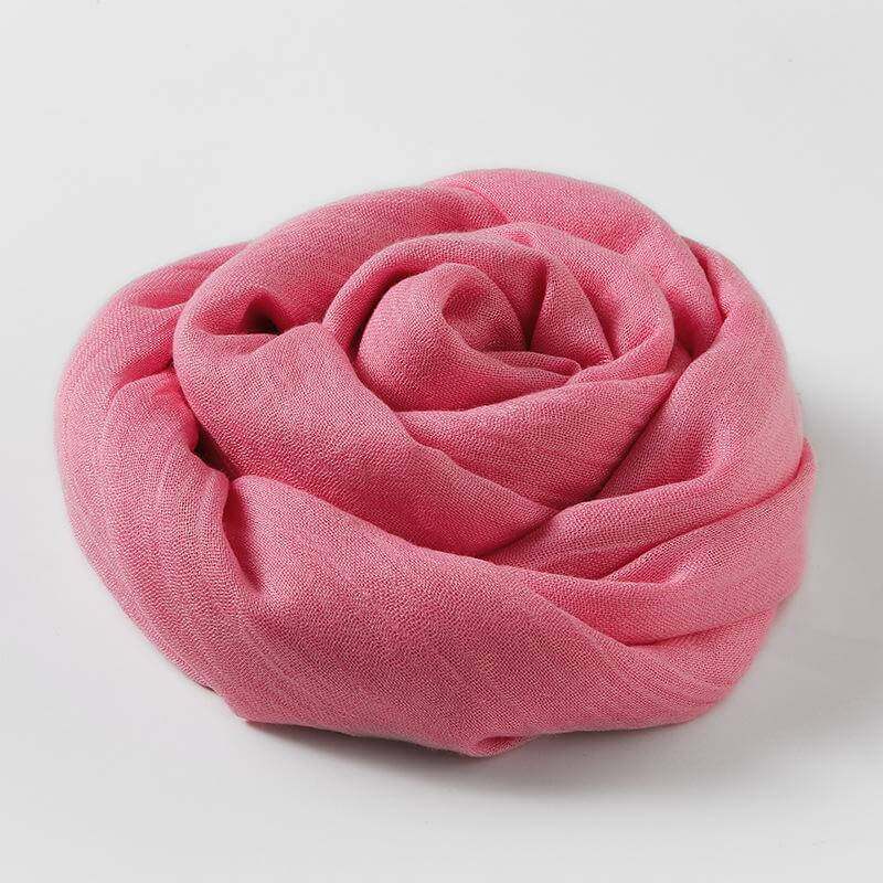 Slubväv scarf | Lätt | Mjuk | Vårscarf | Scarf för kvinnor-Mira Lina