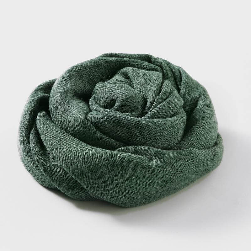 Slubväv scarf | Lätt | Mjuk | Vårscarf | Scarf för kvinnor-Mira Lina