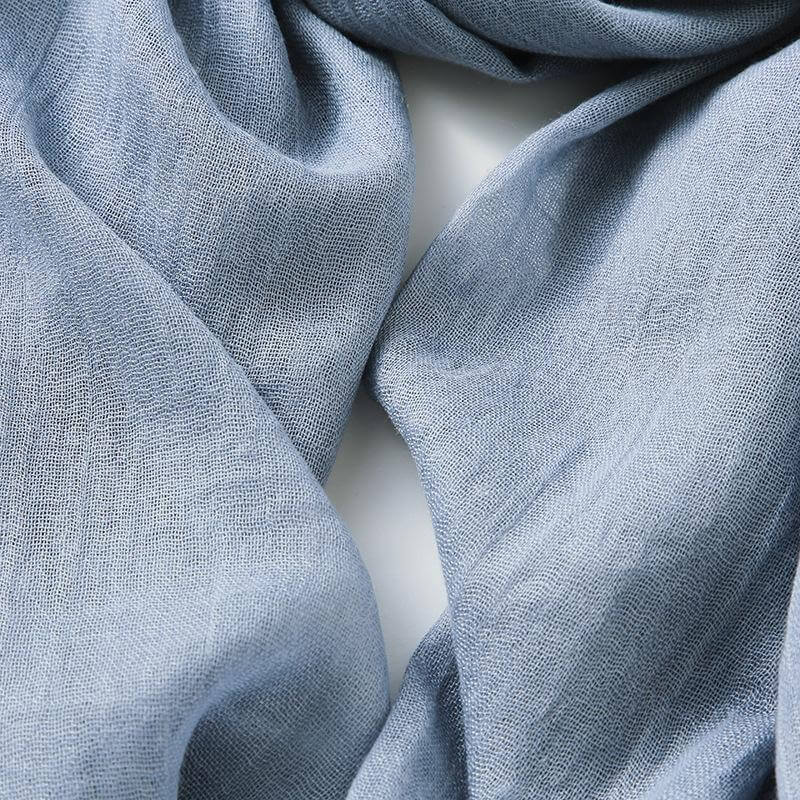 Slubväv scarf | Lätt | Mjuk | Vårscarf | Scarf för kvinnor-Mira Lina