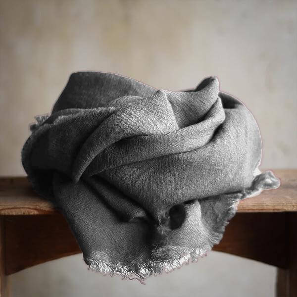 Slubväv scarf | Lätt | Mjuk | Vårscarf | Scarf för kvinnor-Mira Lina