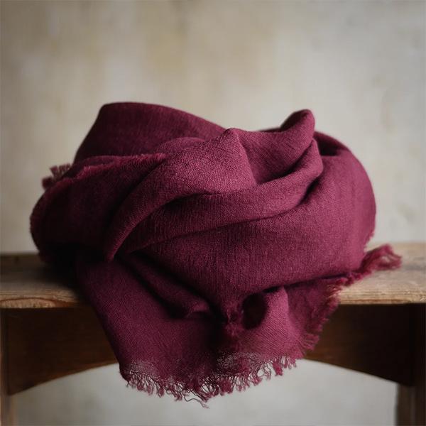 Slubväv scarf | Lätt | Mjuk | Vårscarf | Scarf för kvinnor-Mira Lina