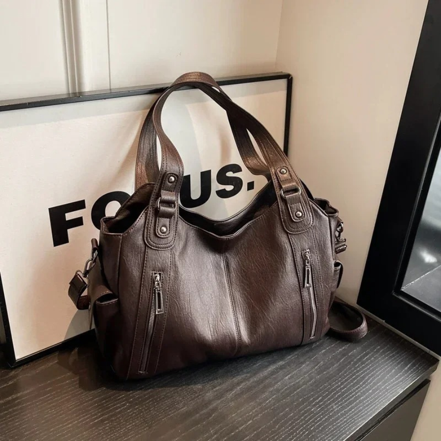 Stor crossbody axelväska för kvinnor-Mira Lina
