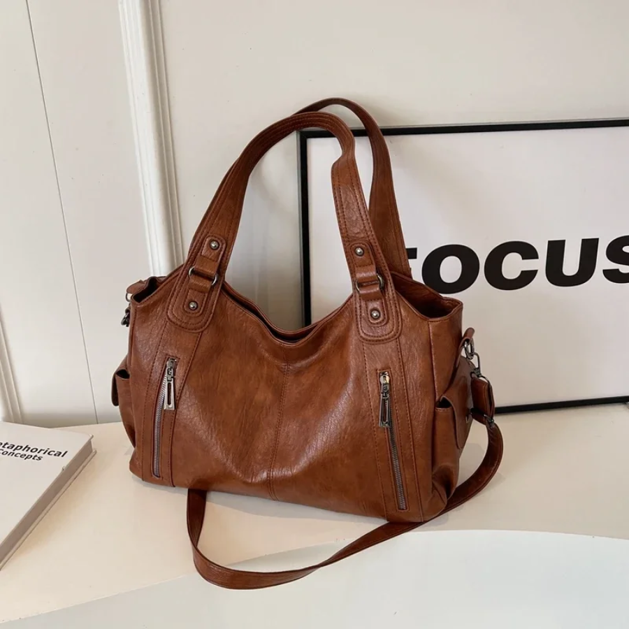 Stor crossbody axelväska för kvinnor-Mira Lina