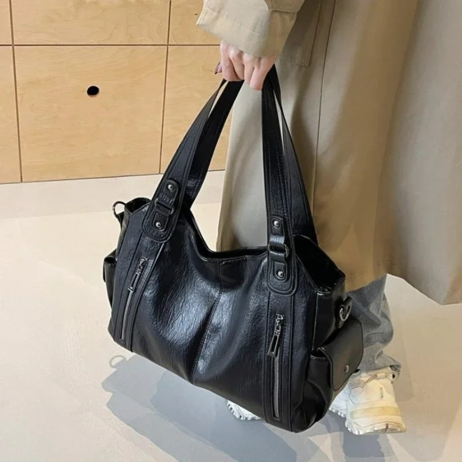 Stor crossbody axelväska för kvinnor-Mira Lina