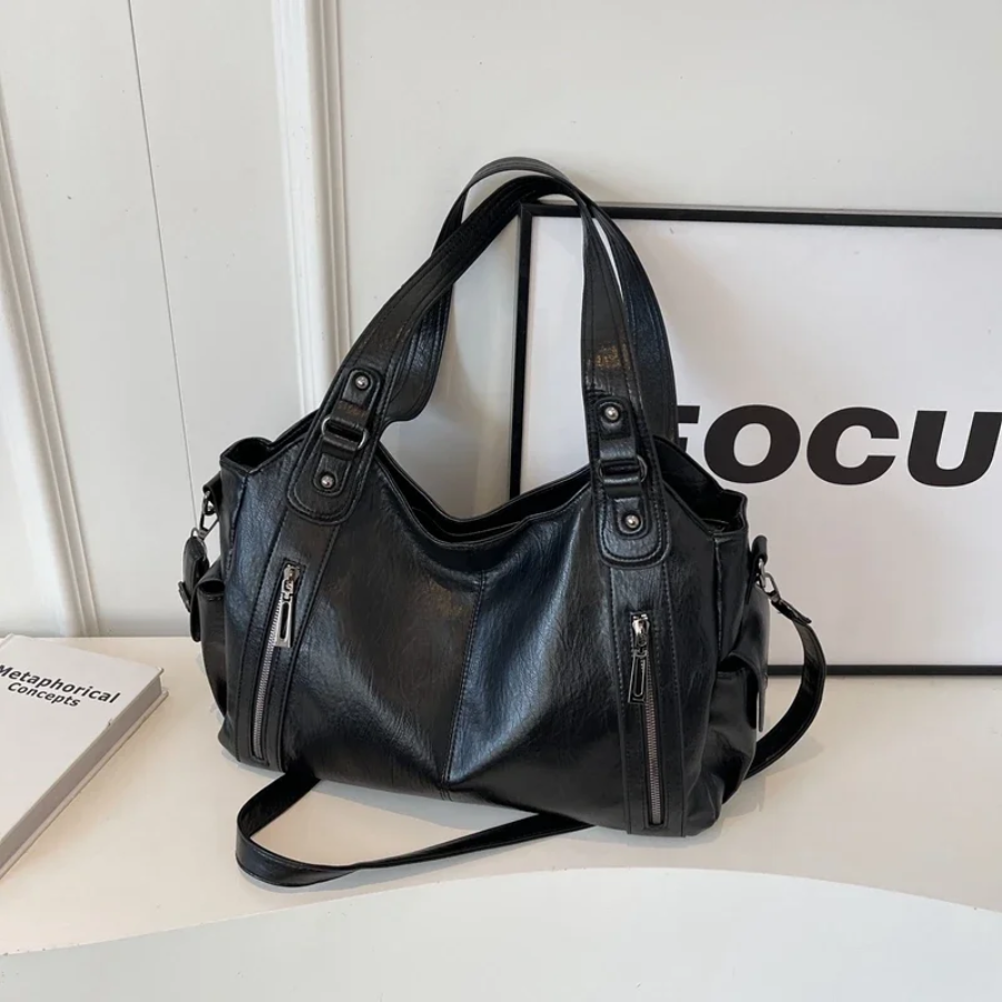 Stor crossbody axelväska för kvinnor-Mira Lina
