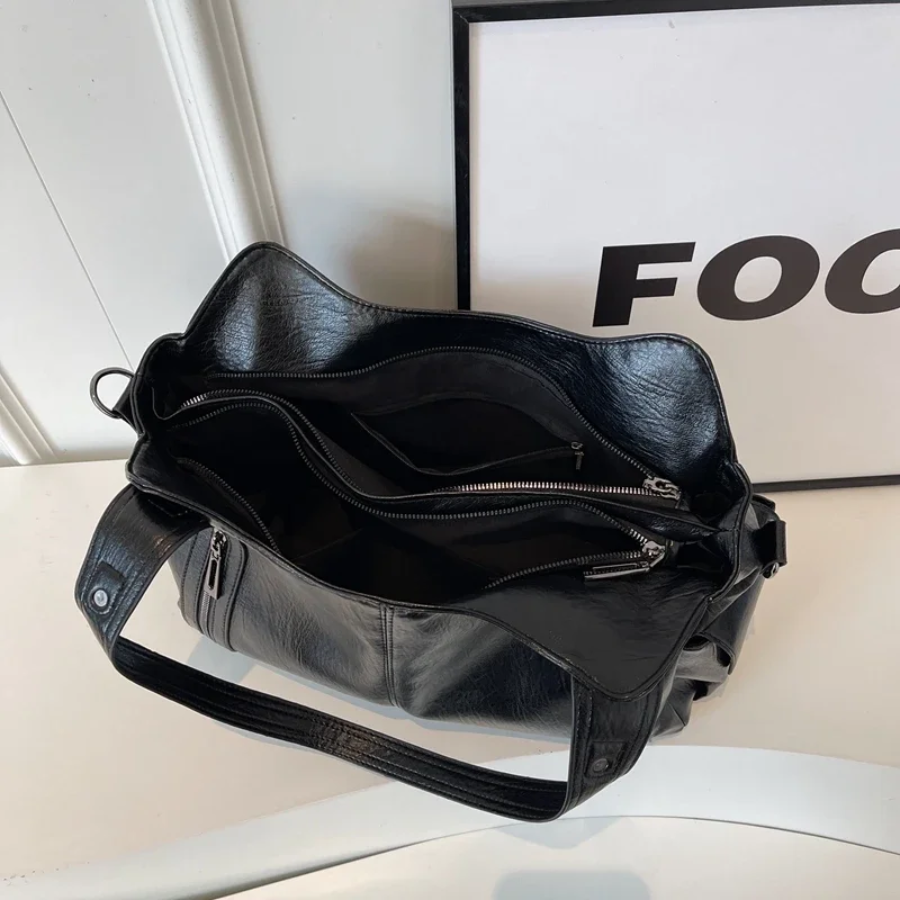 Stor crossbody axelväska för kvinnor-Mira Lina