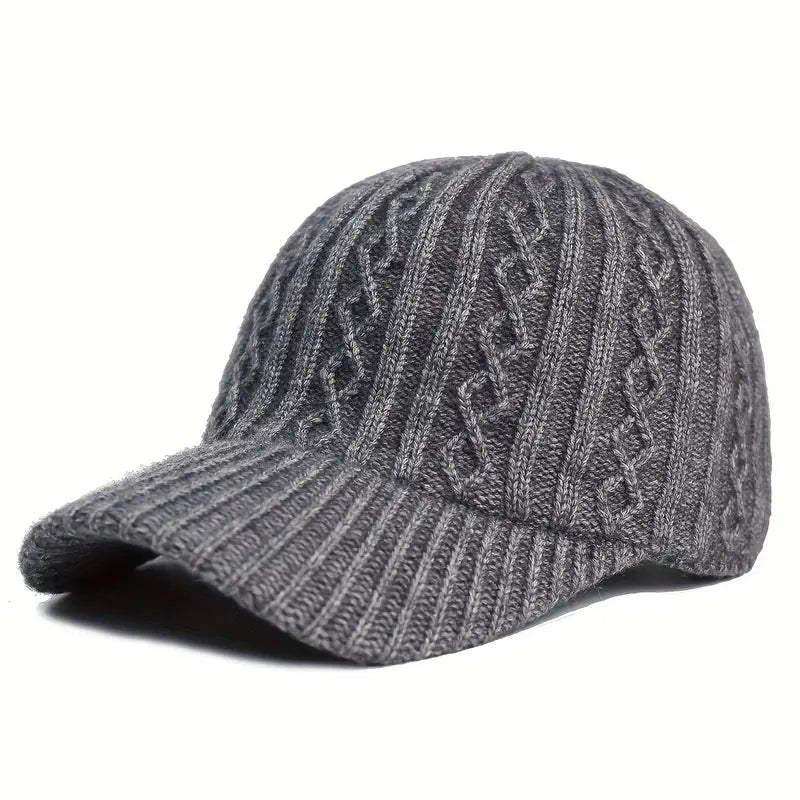Strickmütze – Unisex – Verstellbar – Wintermütze – Damenmützen-Mira Lina