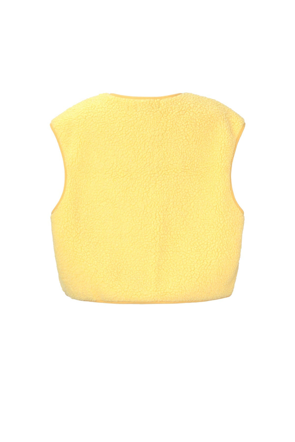 Teddyväst - Ärmlös - Loose Fit - Fleeceväst - Gilet för dam-Mira Lina