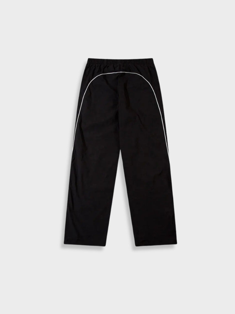 Träningsbyxor - Snörning - Loose Fit - Träningsbyxor med vida ben - Träningsbyxor för kvinnor-Mira Lina