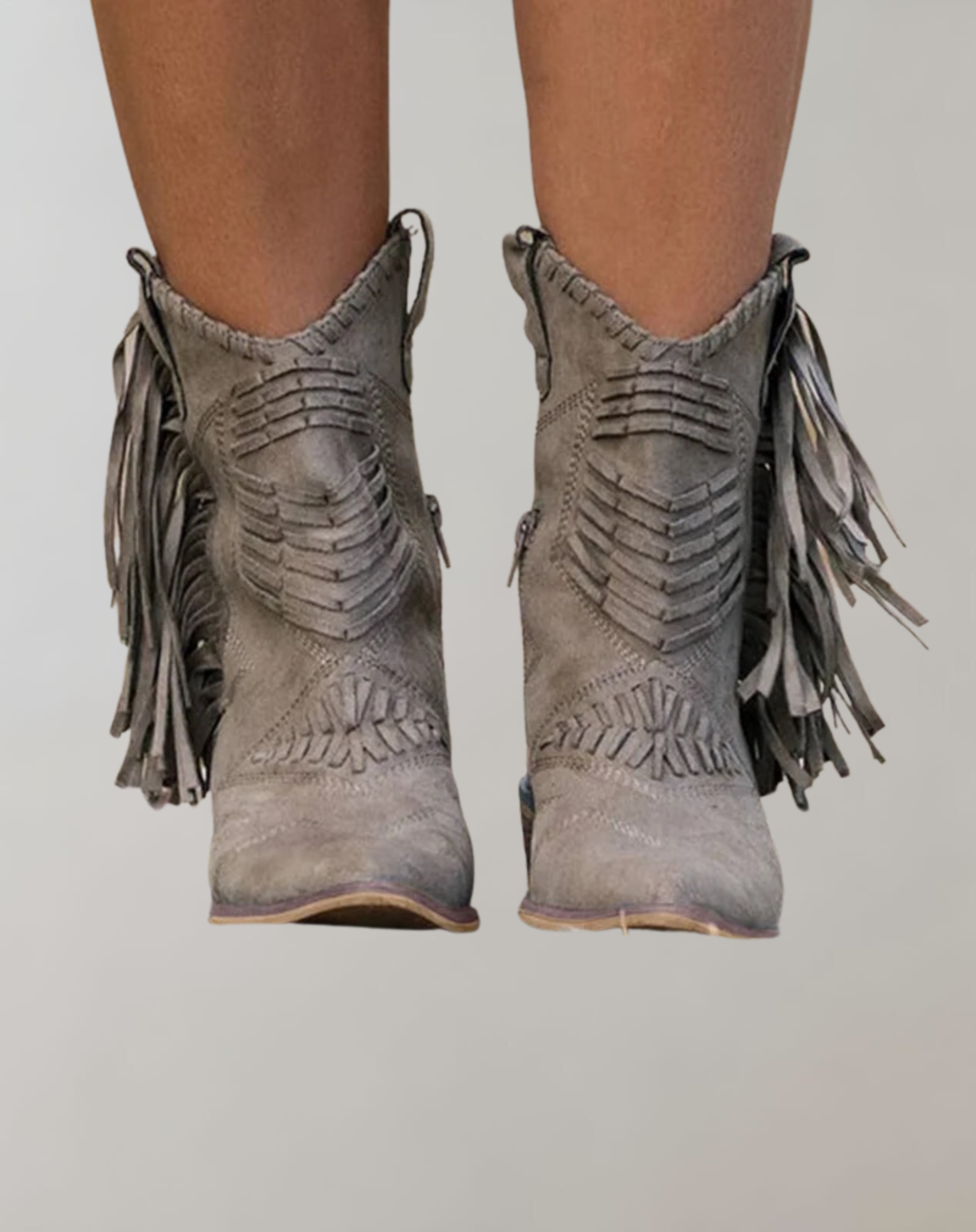 Westernstövlar | Ankel | Tassel | Cowboystövlar | Cowgirlstövlar-Mira Lina